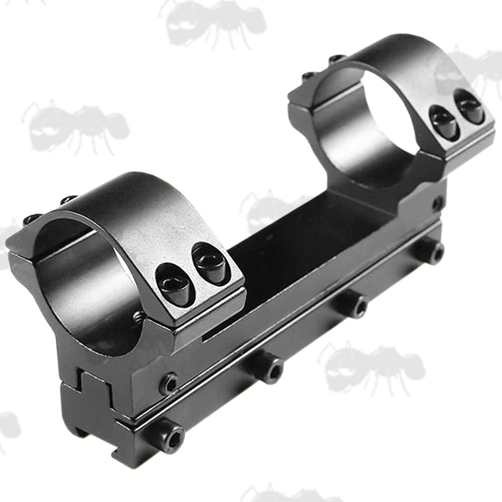 One Piece Dovetail Rail Scope Mount with Adjustable Windage and Elevation