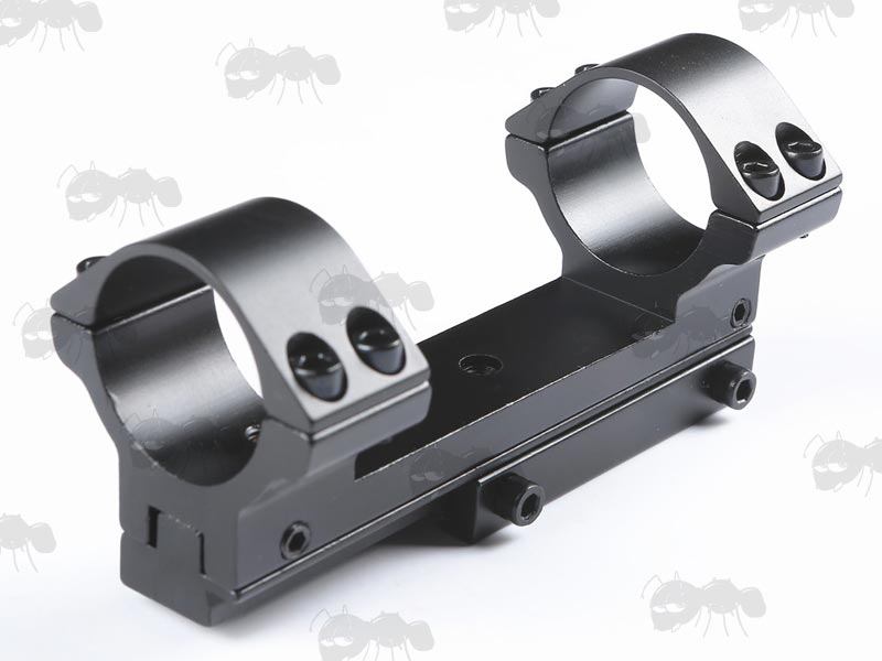 One Piece Forward Reach Dovetail Rail Scope Mount with Adjustable Windage and Elevation