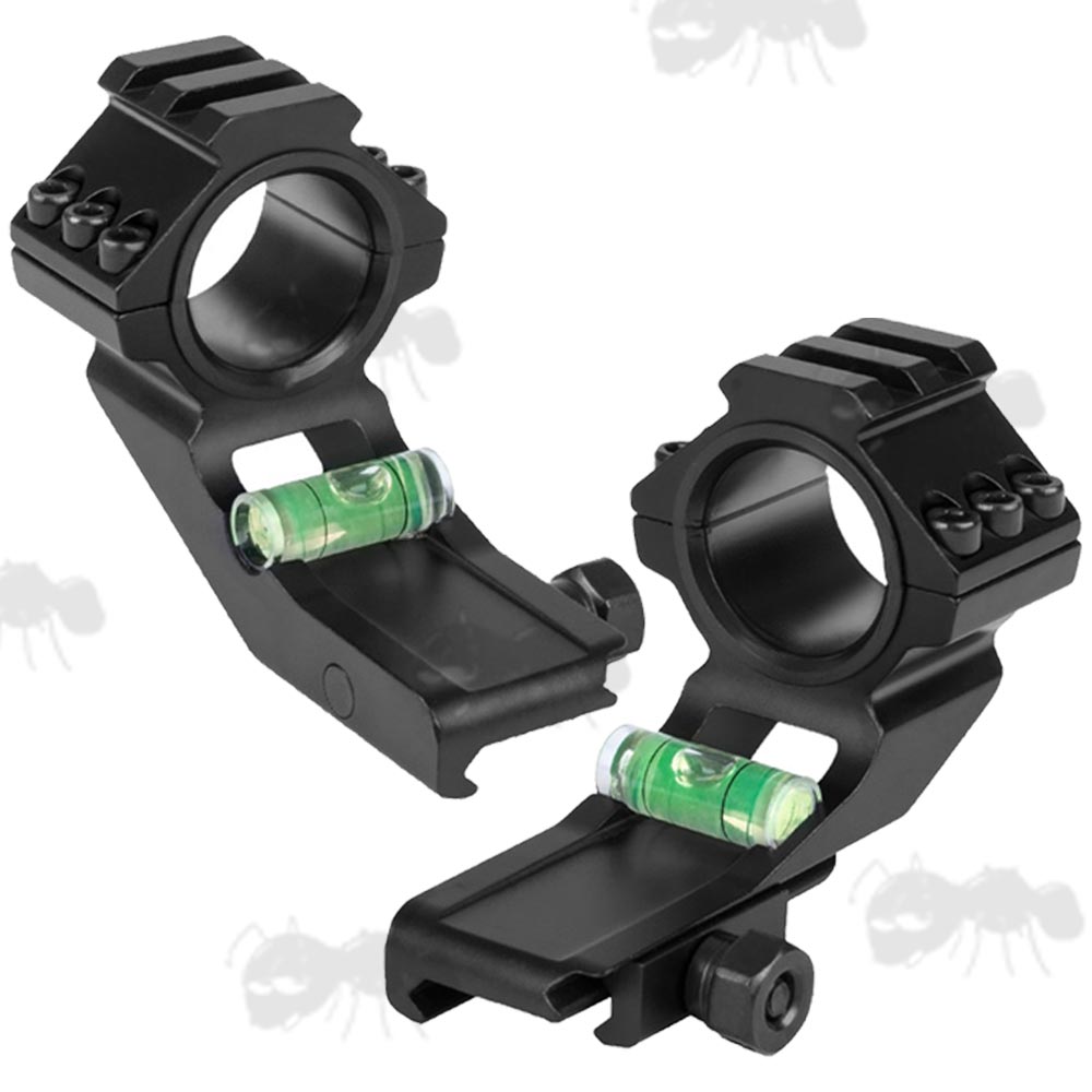 One Piece Forward Reach 30mm High-Profile Scope Ring Mount for Weaver / Picatinny Rails