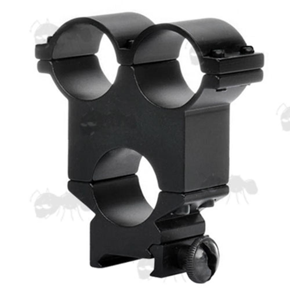 Weaver Scope Mount with Twin Torch Ring Mounts