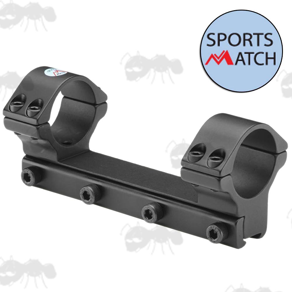 HOP40C Sportsmatch 9.5-11mm Dovetail Rail One Piece High Profile 30mm Diameter Scope Rings with Arrestor Pin