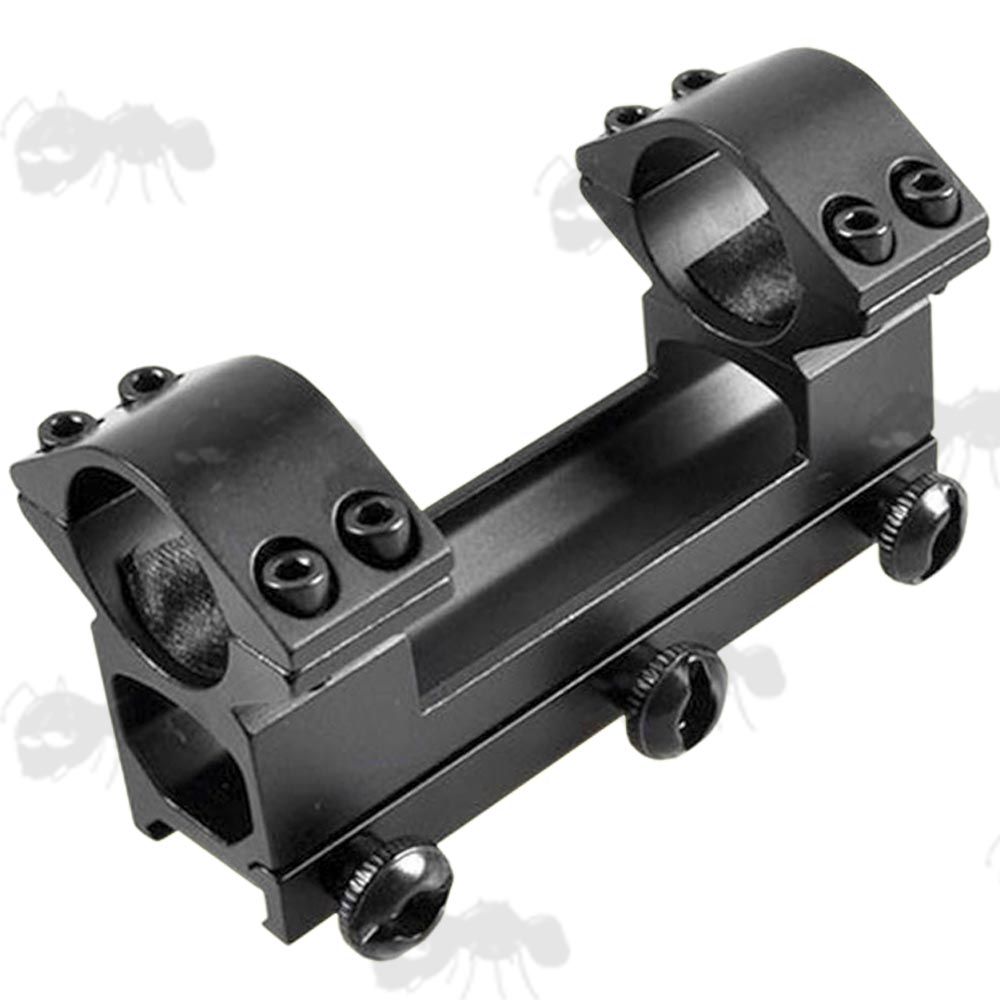 High-Profile One Piece 25mm Scope Mount for Weaver / Picatinny Rails