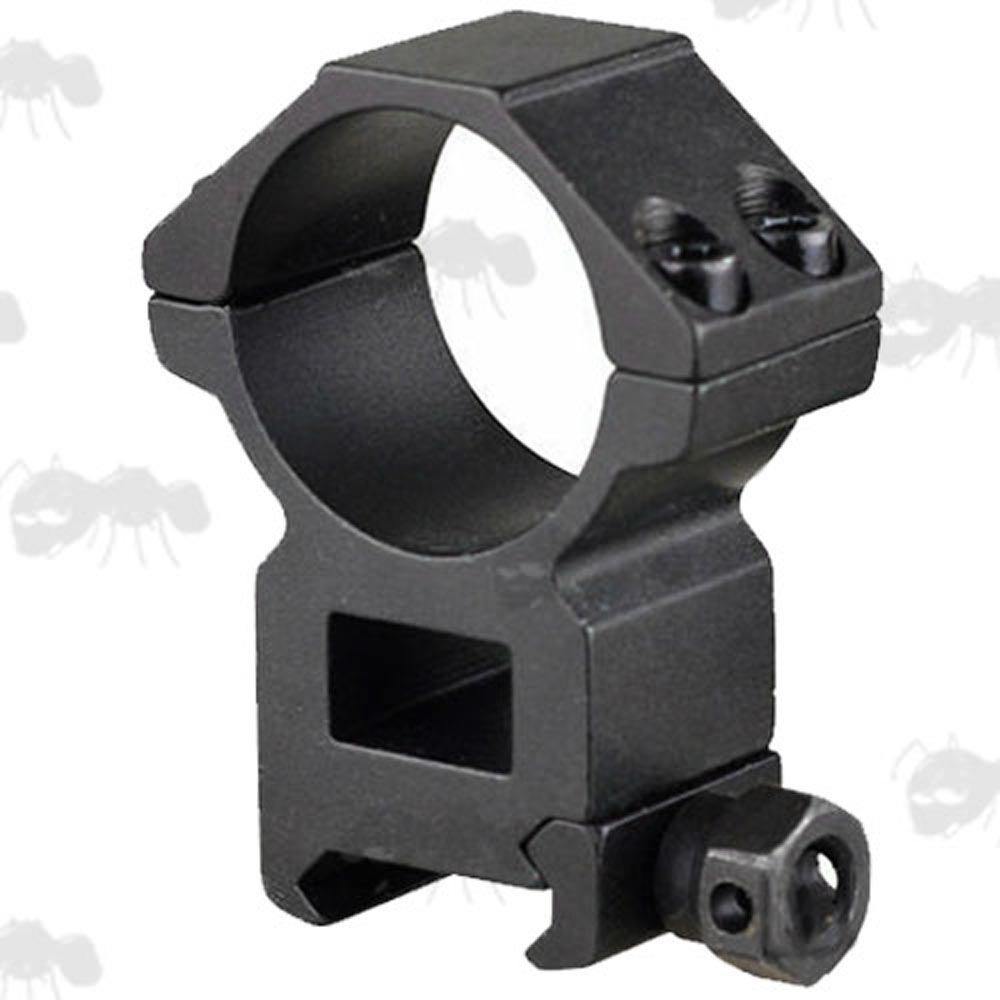 High-Profile Double Clamped 30mm Scope Ring for Weaver / Picatinny Rails