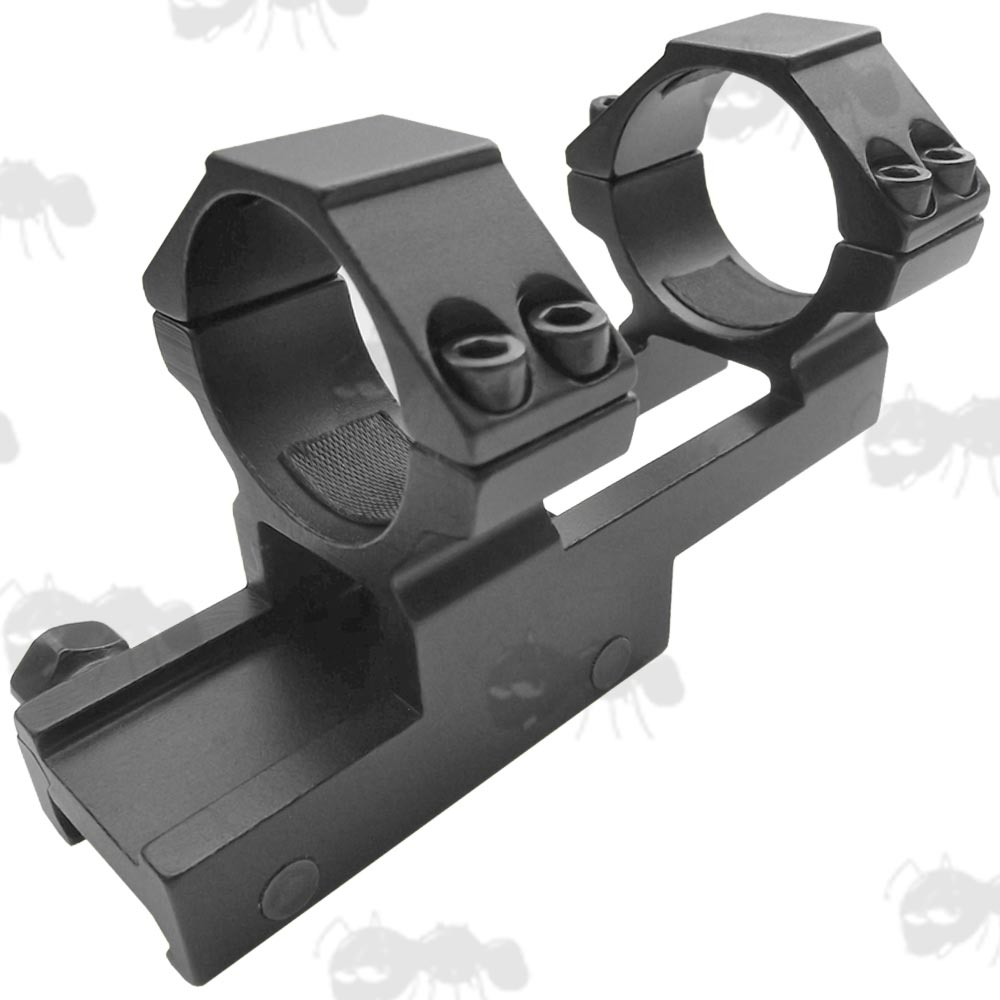 One Piece Forward Reach 30mm High-Profile Scope Ring Mount for Weaver / Picatinny Rails