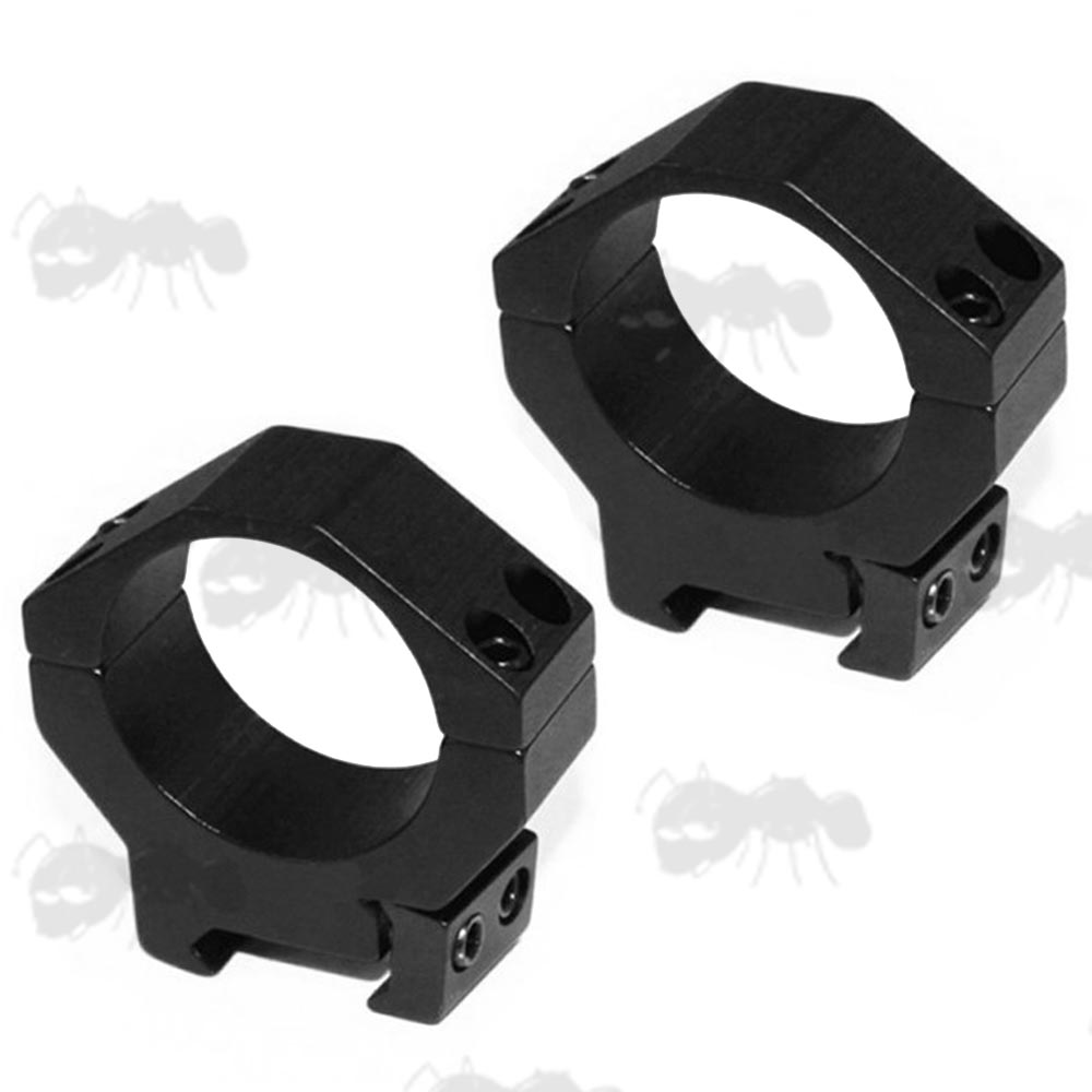 Low-Profile Double Clamped 35mm Scope Ring for Weaver / Picatinny Rails