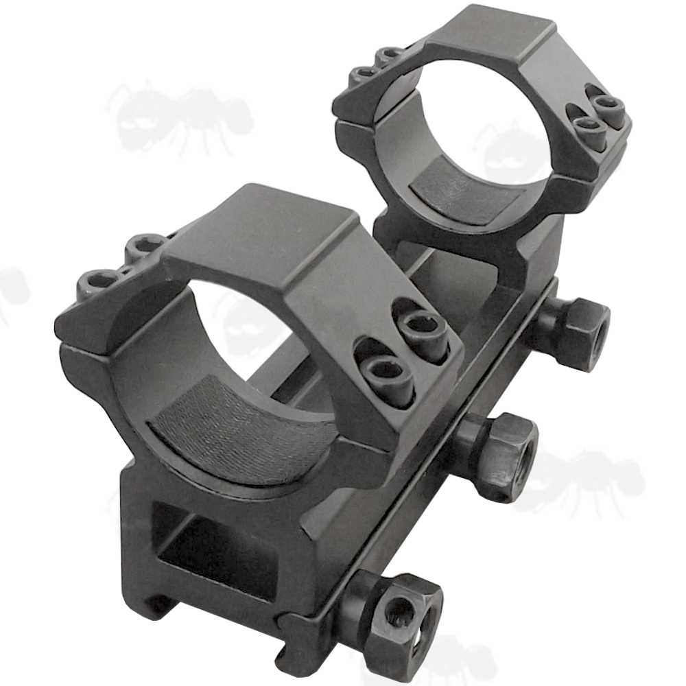 High-Profile One Piece Heavy-Duty 30mm Scope Mount for Weaver / Picatinny Rails