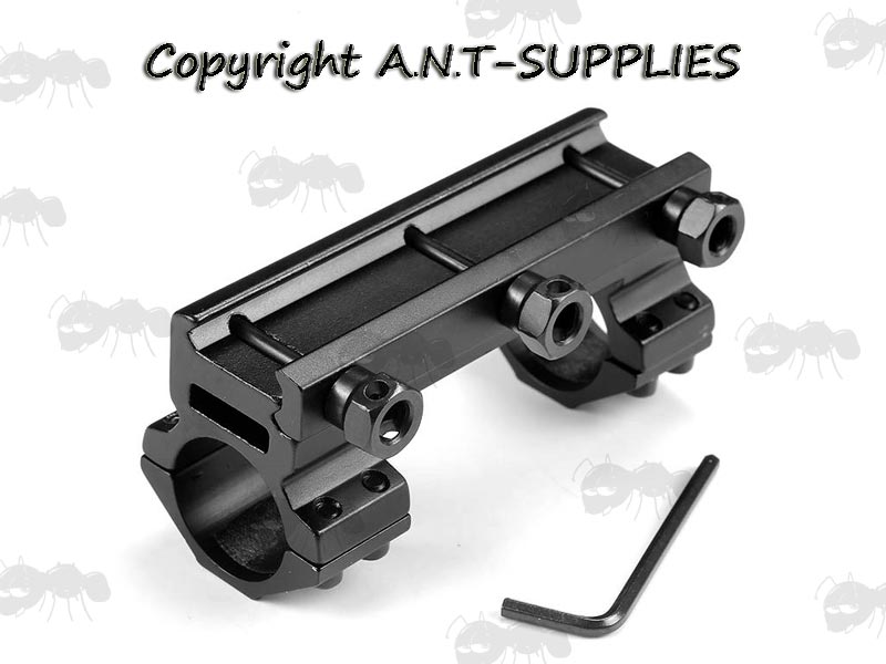 Low-Profile One Piece Heavy-Duty 25mm Scope Mount for Weaver / Picatinny Rails
