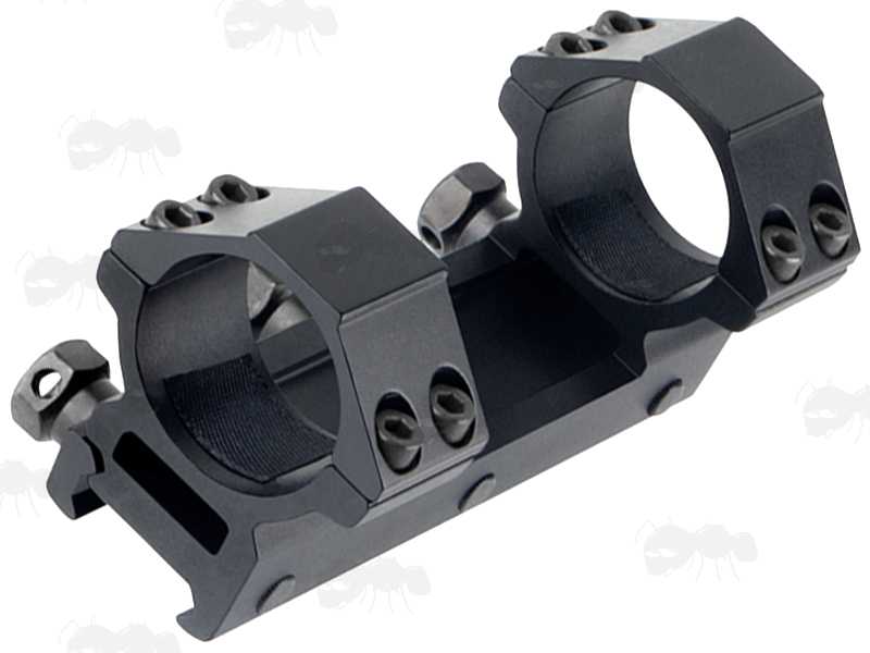 Low-Profile One Piece Heavy-Duty 30mm Scope Mount for Weaver / Picatinny Rails