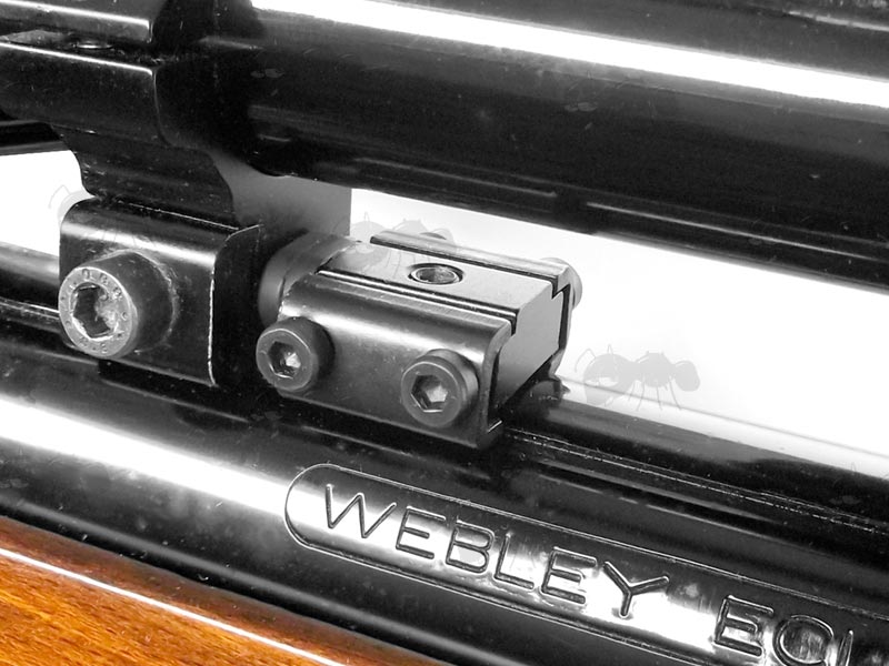 All Black Recoil Stopper Block on a Webley Eclipse Air Rifle