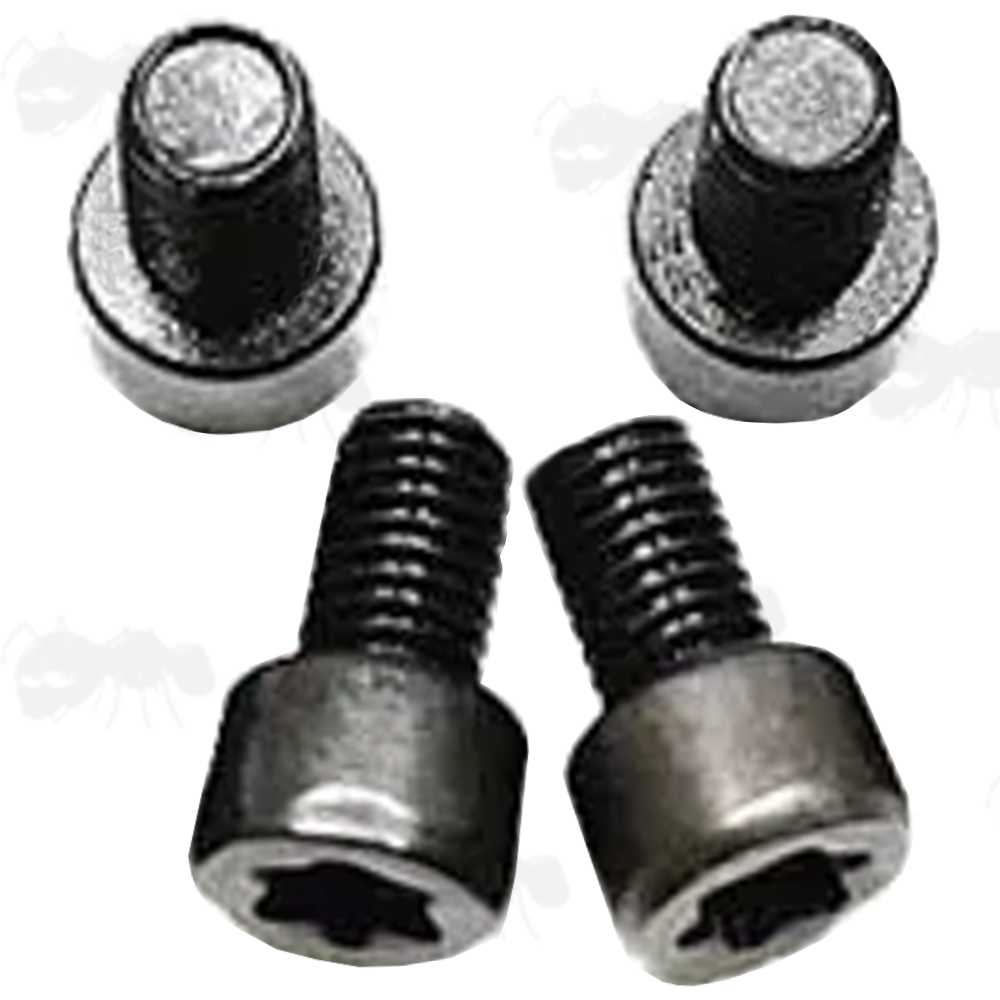 Pack of Four 6-48 Replacement Scope Rail / Mount Screws with T15 Heads