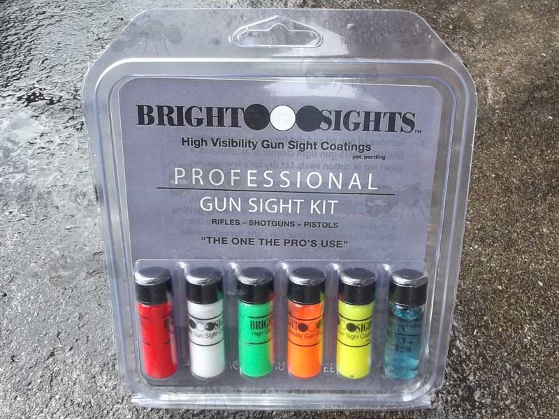 Set of Six TruGlo Glo Brite Sight Bright Paint Kit in Packaging
