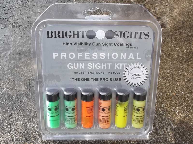 Set of Six TruGlo Glo Brite Sight Ghost Paint Kit in Packaging