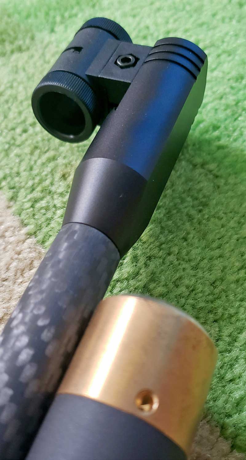 Air Arms Black Diopter Front Sight Fitted to Rifle