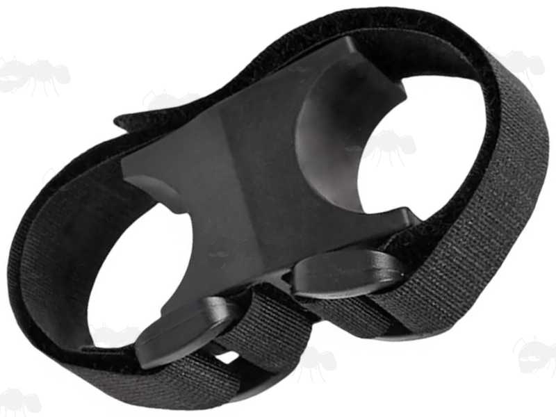 Universal Inline Rubber Block and Velcro Strap Mount