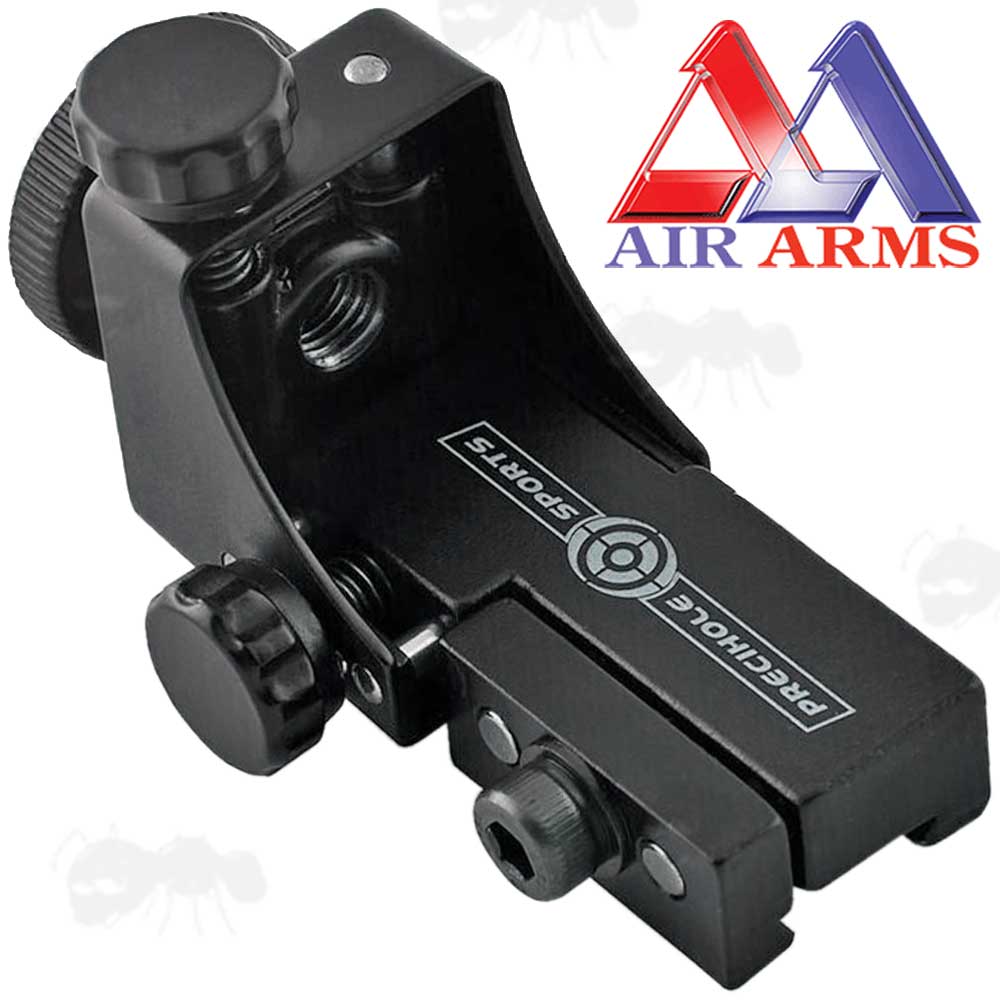 Air Arms Black Compact Diopter Rear Sight
