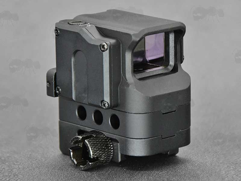 AnTac Box Shaped Red Dot Sight with Weaver / Picatinny Rail Height Extension Base