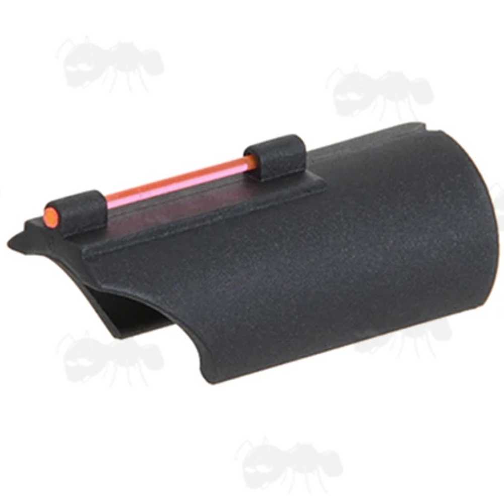Plain Shotgun Barrel Fiber Optic Sight with Red Fibre