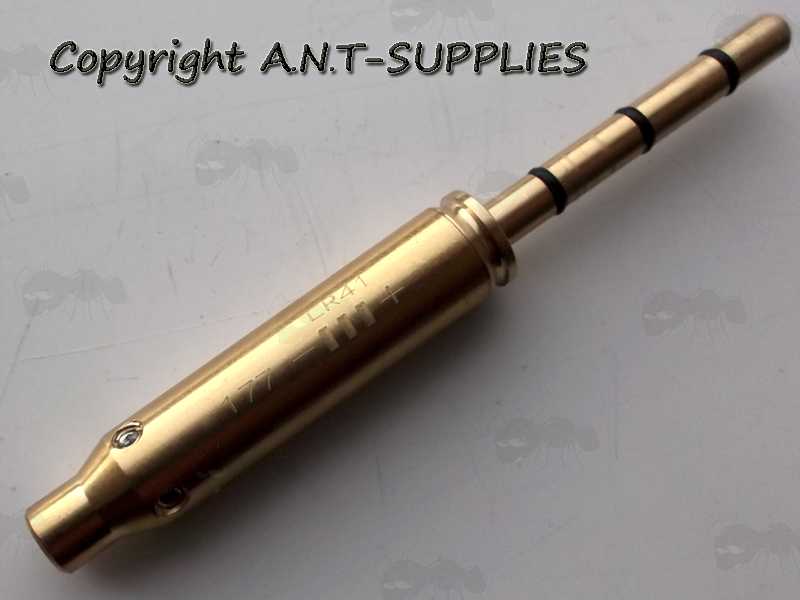 Brass .177 Calibre Rifle Barrel Muzzle Fitting Laser BoreSighter