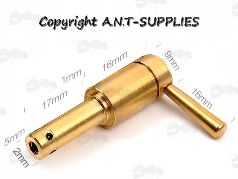 Brass .22 Calibre Rifle Chamber Fitting Laser Bore Sighter