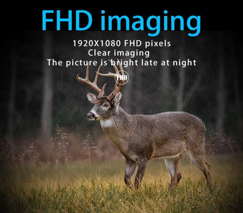FHD Imaging of The Digital Night Vision Rifle Scope
