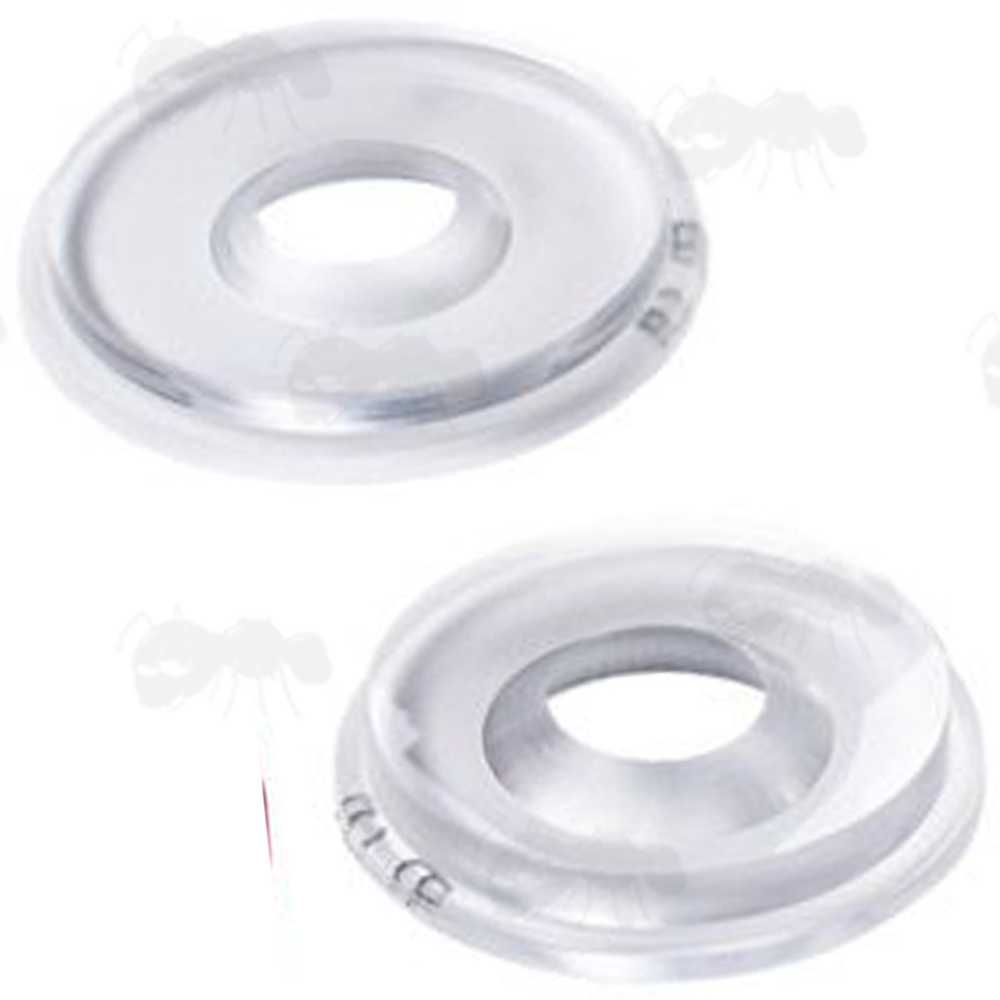 Gehmann Front Diopter Target Sight 18mm and 22mm Diameter Inner Fitting Thread Clear Plastic Element