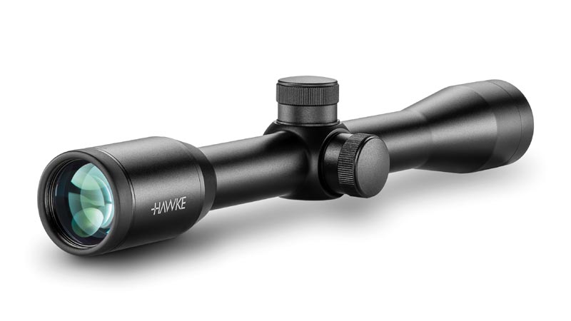 Ocular End View Of The Hawke Vantage 4x32 Rifle Scope