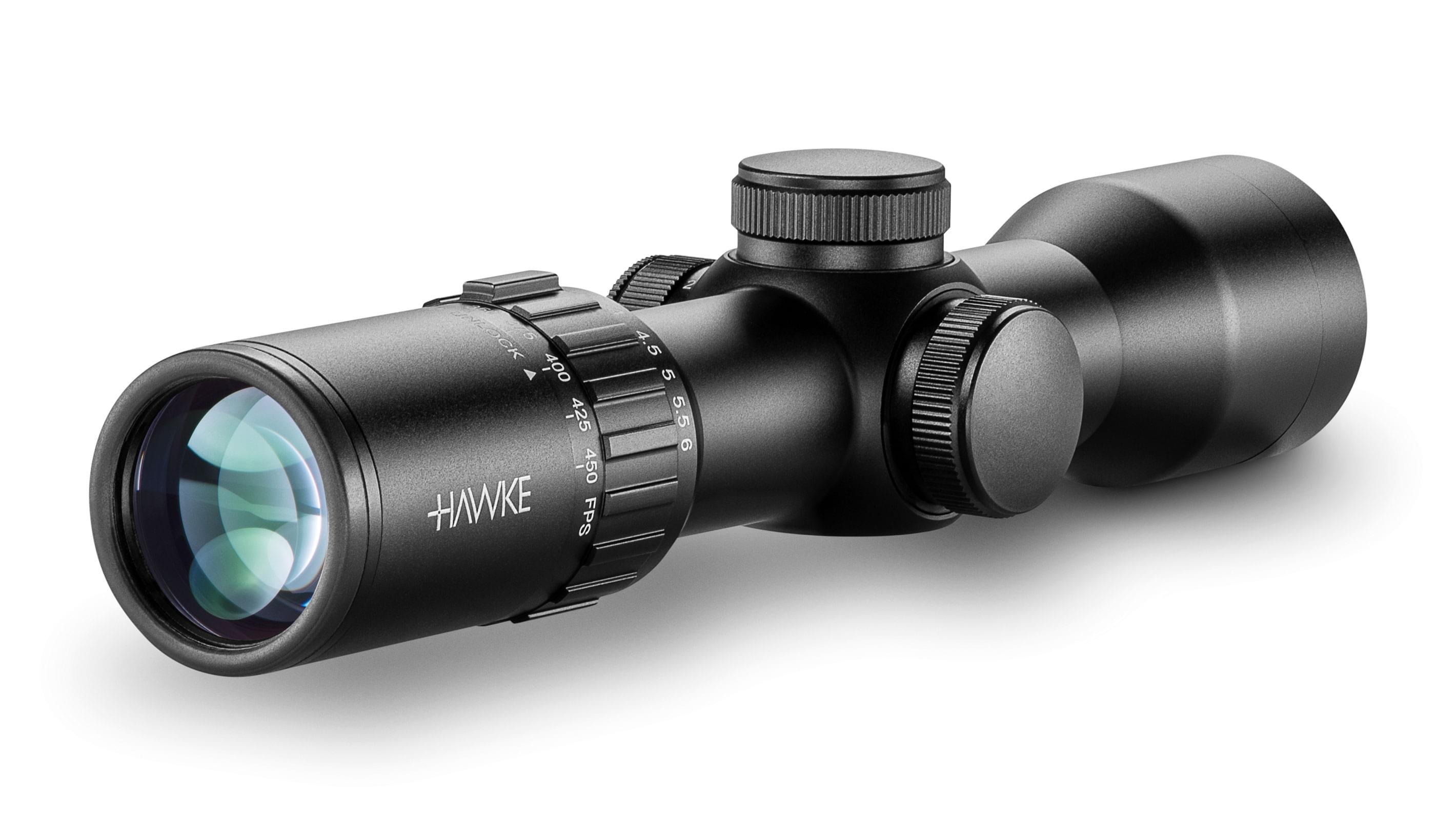 Ocular End View Of The Hawke XB30 Compact 1.5-6x36 SR Scope