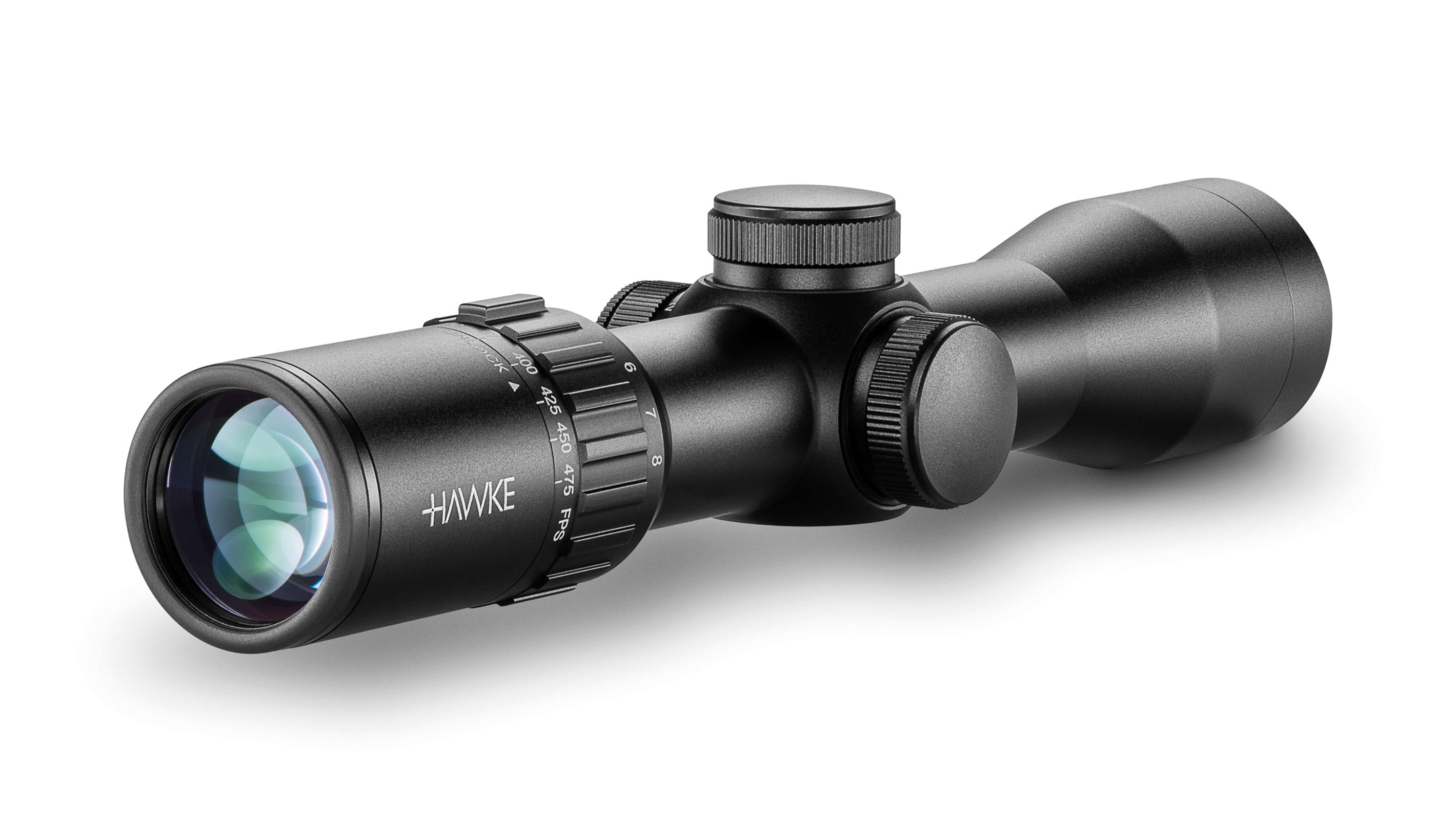 Ocular End View Of The Hawke XB30 Compact 2-8x36 SR Scope