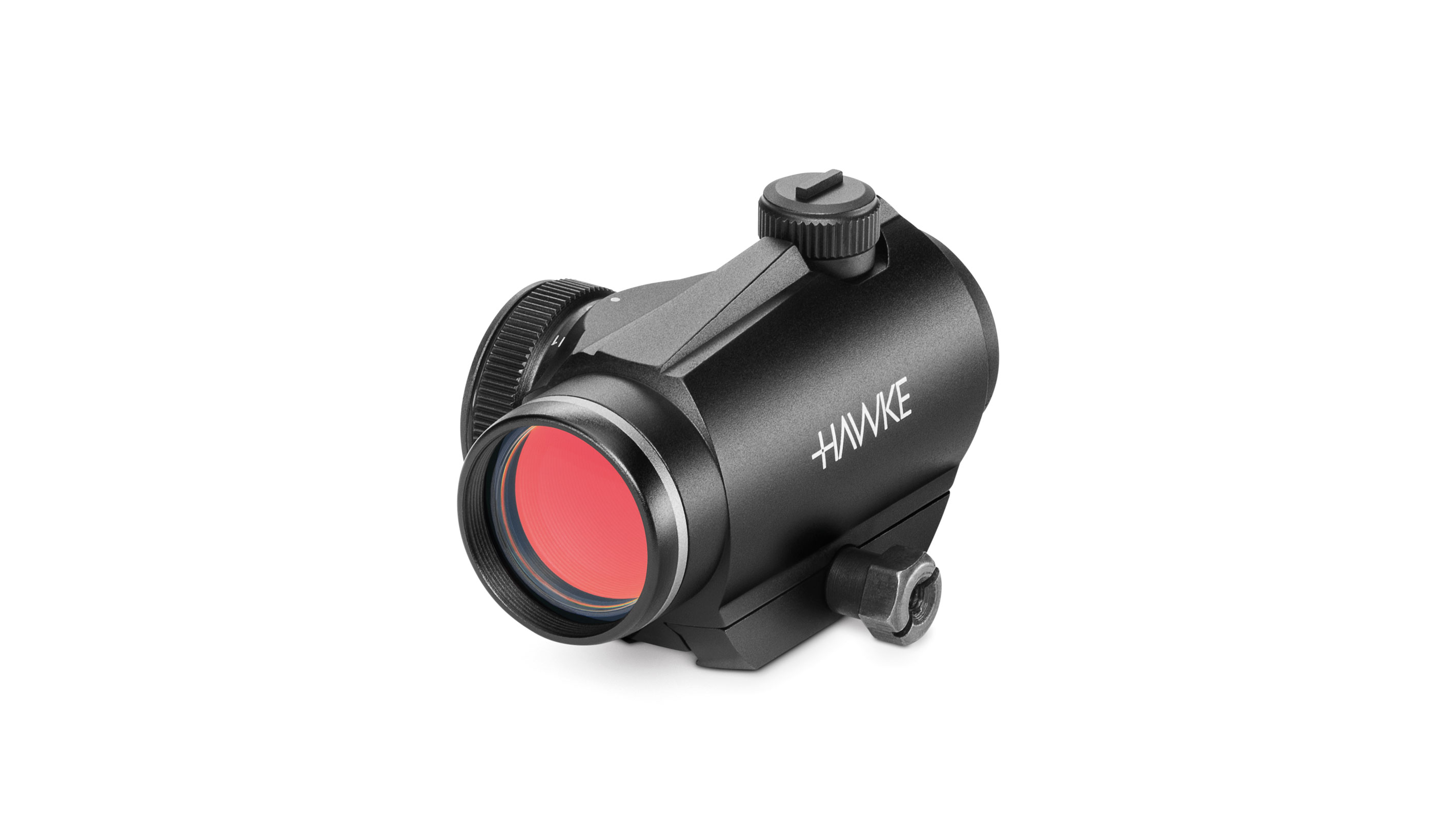 Objective End View of The Hawke Vantage Red Dot 1x20 With Integrated Dovetail Mounts