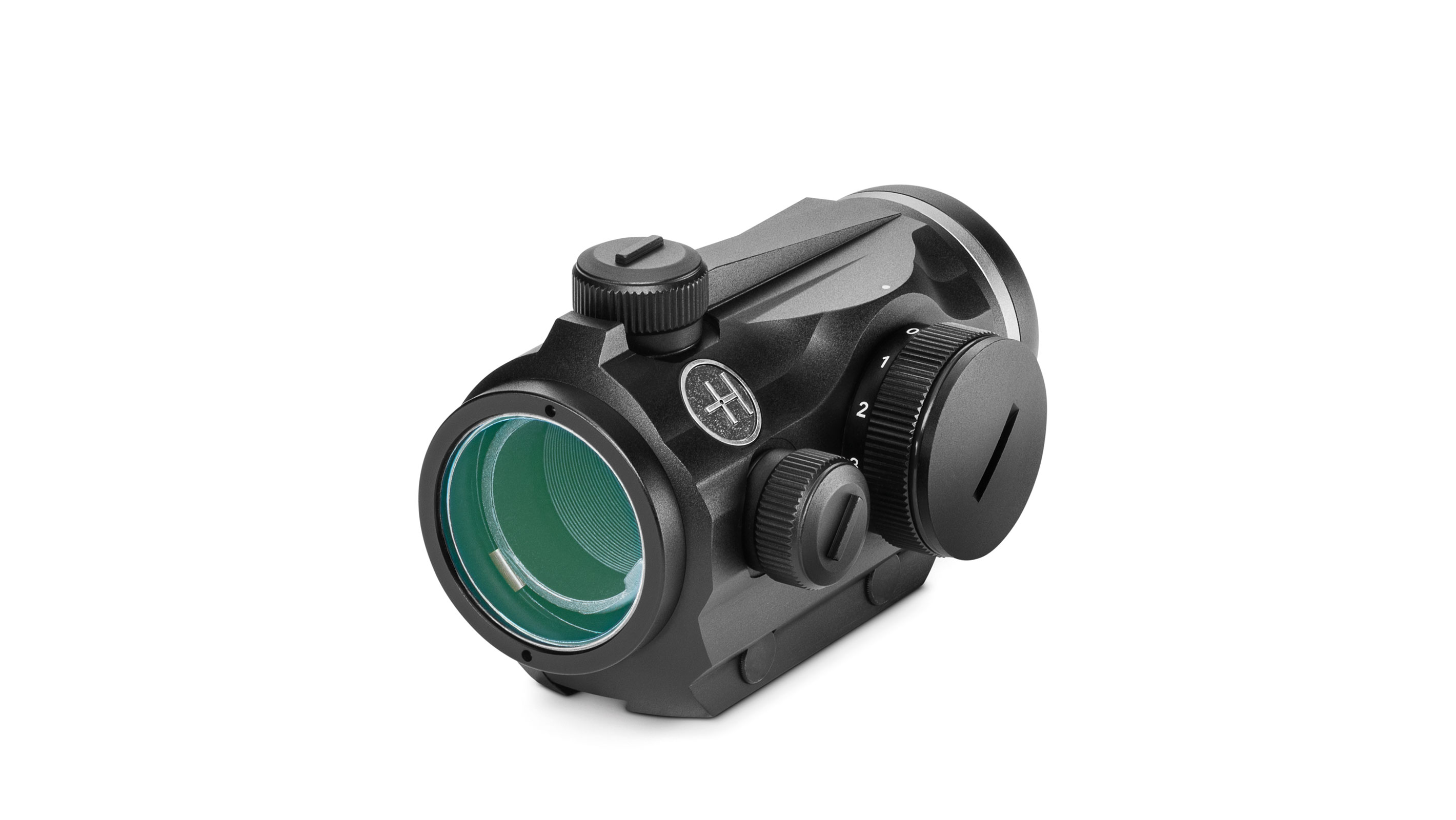 Ocular End View of The Hawke Vantage Red Dot 1x30 With Integrated Dovetail Mounts