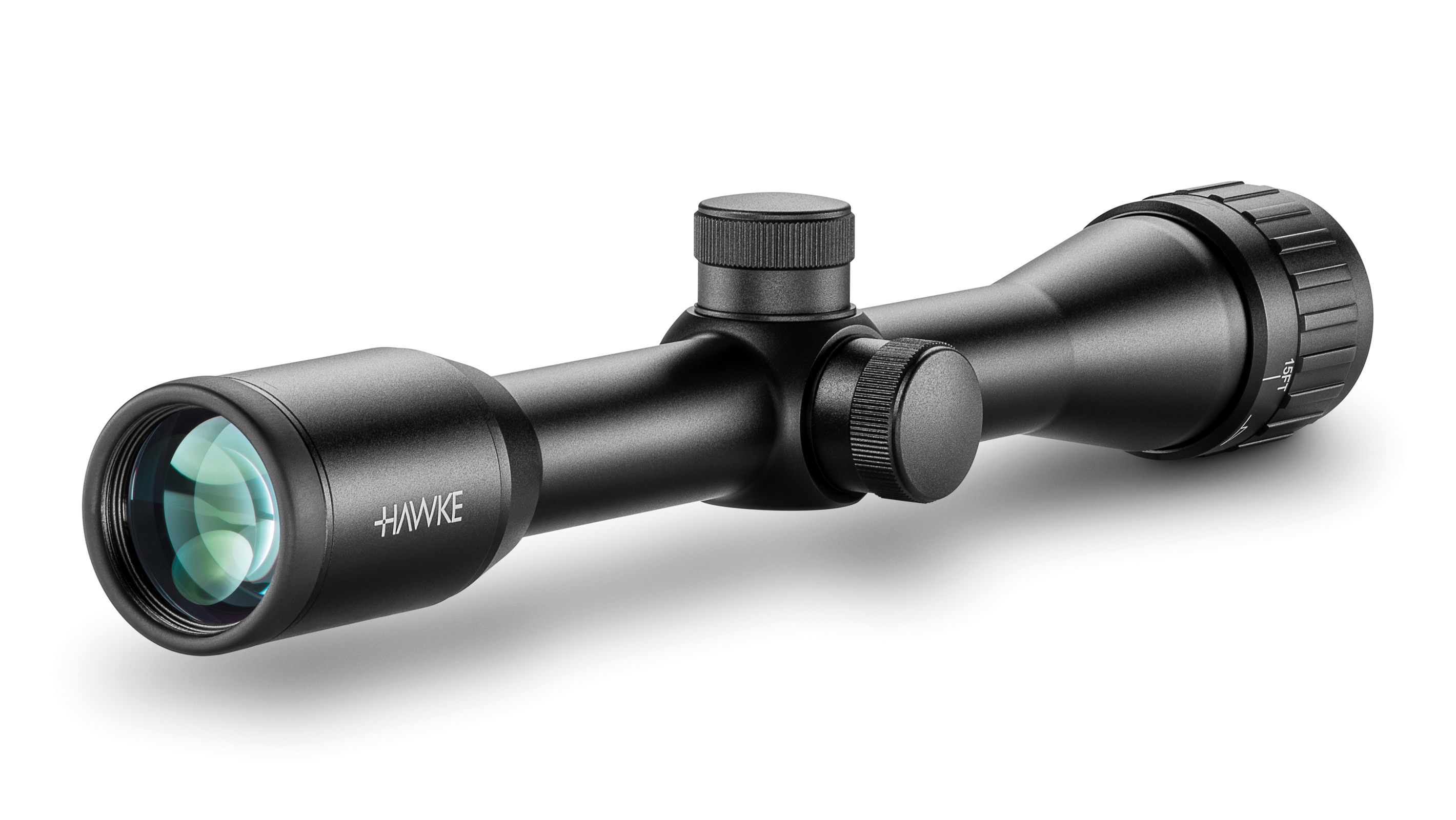 Ocular End View Of The Hawke Vantage HERE Rifle Scope