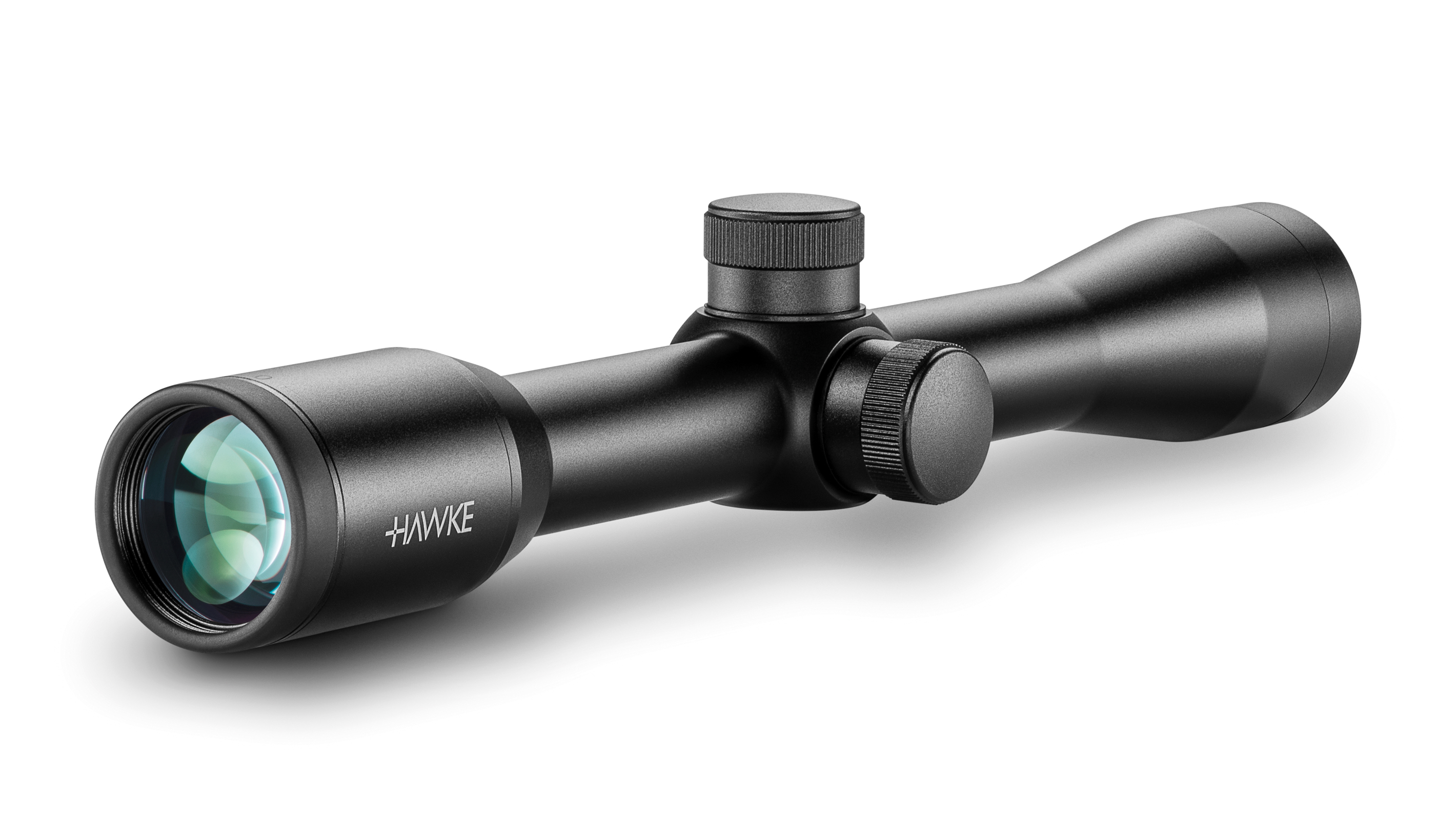 Ocular End View Of The Hawke Vantage 4x32 Mil Dot Rifle Scope