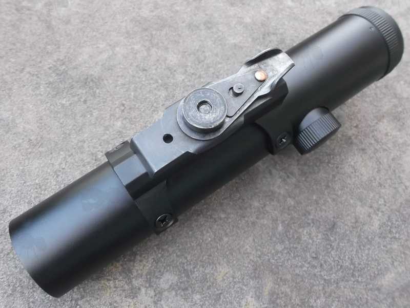 Base View of The M4 / M16 Carry Handle 4x20mm Scope