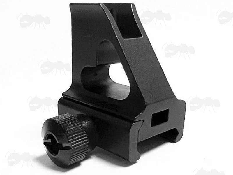 Black Airsoft CQB M4 Front Ironsight, Standard Profile
