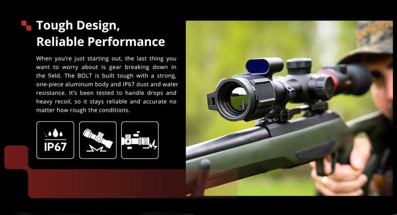 Tough Design, Reliable Performance... L35R Bolt Series Thermal Vision Rifle Scope from NocPix