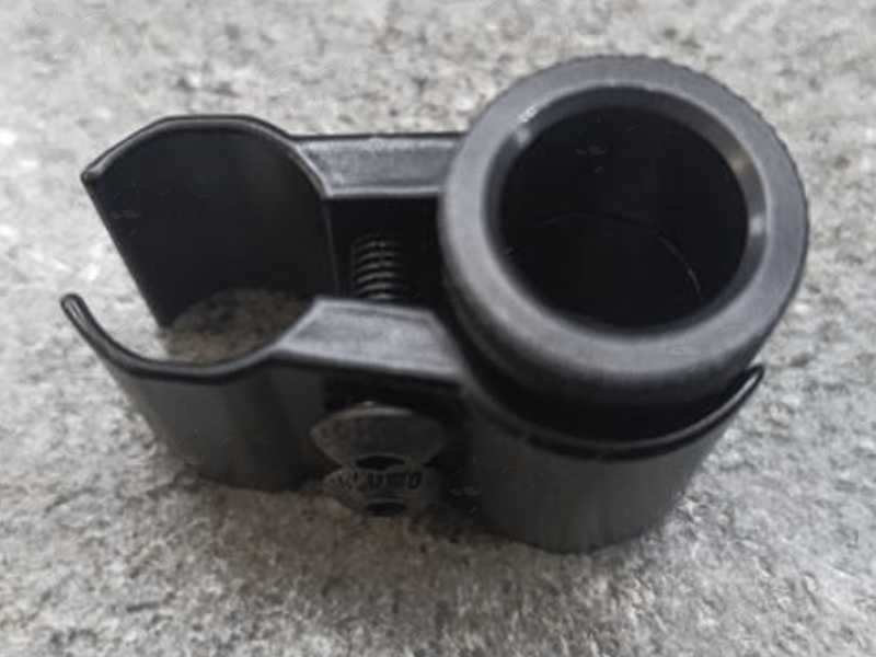 Front Diopter Sight for Bell Target Rifle Barrel Mounting with Width Adjustment