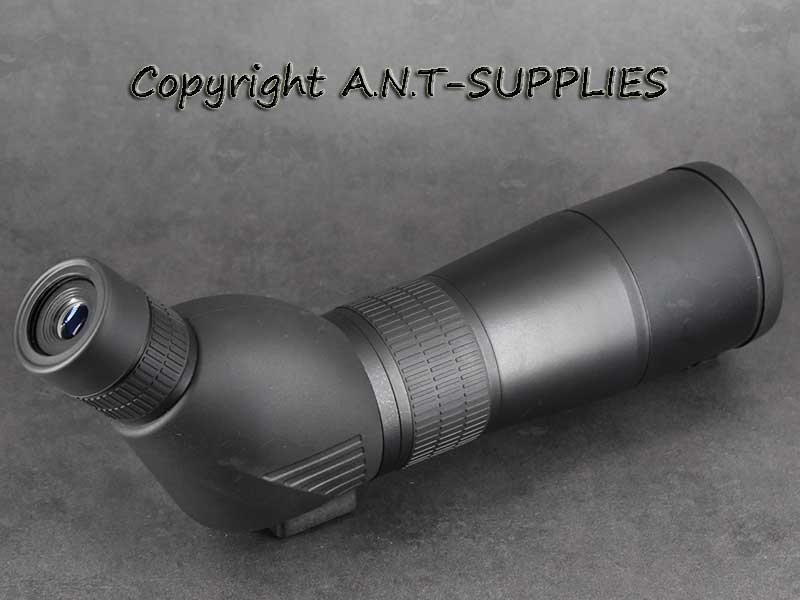 Eye End View of The All Black 25-75x70mm Spotting Scope