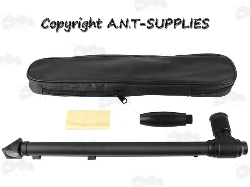Retractable 5x Magnification Periscope with 20mm Lens with Black Canvas Storage Case