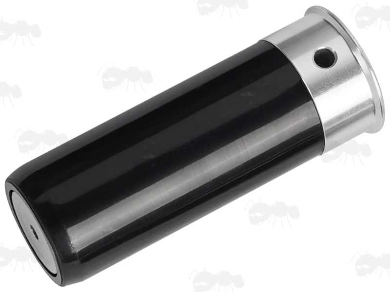 Pair of Black Plastic Snap Cap with Black Silicone Primer for 12g Shotguns