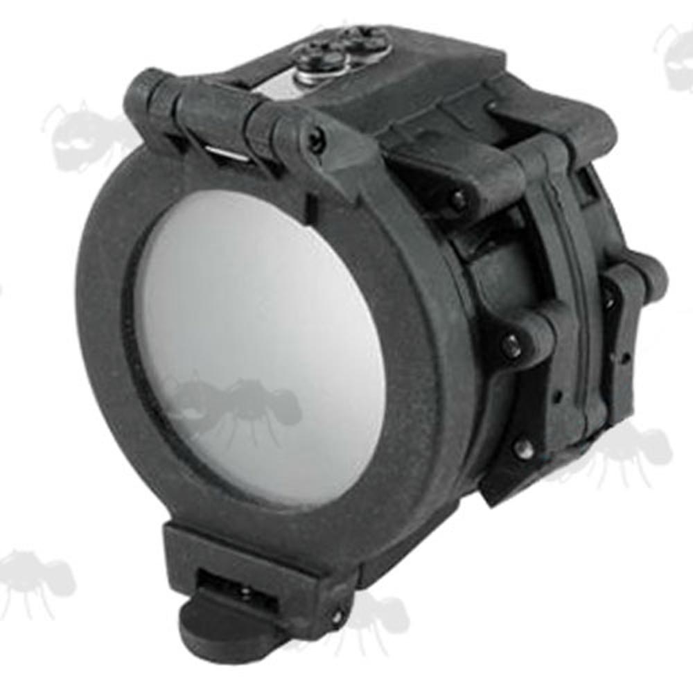 Medium, Black Beamcover with Diffuser Filter Torch Lens Cover